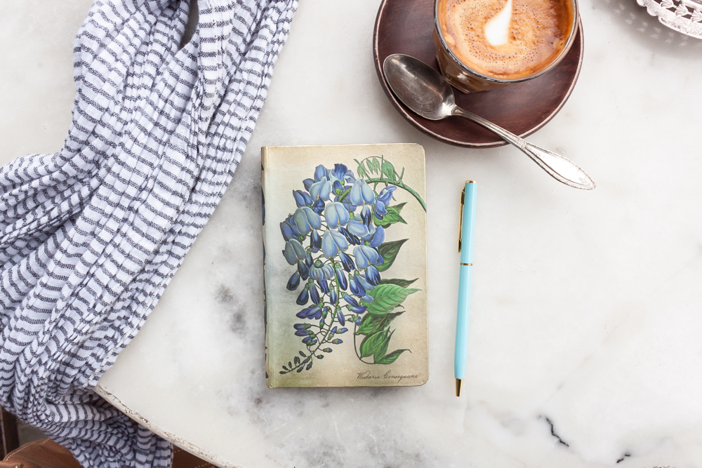 Paperblanks journal notebook, Blooming wisteria design 