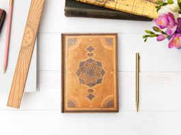 Paperblanks journal notebook, Safavid design