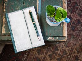 Paperblanks Old Leather Flint