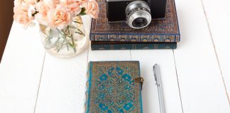 3 Tips for Managing Stress as a Writer Paperblanks azure journal notebook