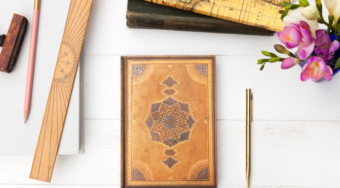 4 Productivity Tips That Will Help You Hit Your Goals Paperblanks journal notebook, Safavid design