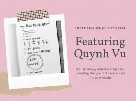 Floral Wreath tutorial with Quynh Vu for Paperblanks