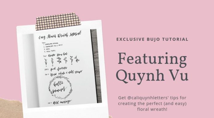 Easy Flower Wreath Tutorial Floral Wreath tutorial with Quynh Vu for Paperblanks