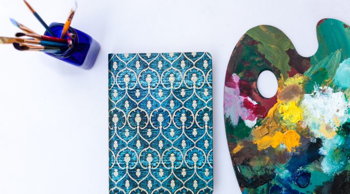 Blue Velvet Brings the Renaissance Flair Paperblanks Blue Velvet Journal Design
