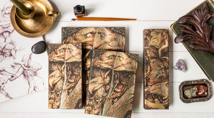 Bring Out Your Mischievous Side with Brian Froud’s Faerielands Paperblanks Brian Froud's Faerielands stationery series.