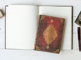 Paperblanks Golden Trefoil journals