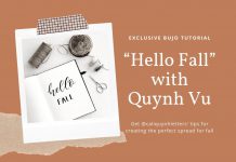 Easy “Hello Fall” Bullet Journal Tutorial