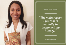 Reminisce & Recommence: Guest Blogger Danielle Hayden