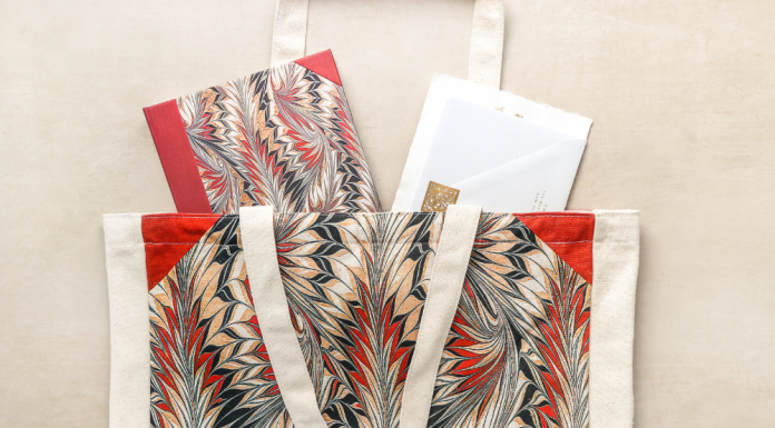 Discover Iconic Cockerell Marbled Paper Design with Our Rubedo Cover