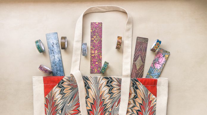 Spring Accessories! Our Latest Bookmarks, Washi Tapes and Canvas Bags