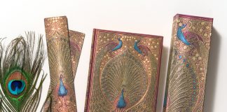 Hafiz’s Peacocks Take Centre Stage in Our Latest Sangorski & Sutcliffe Design