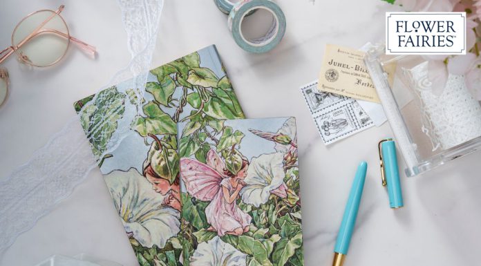 Embrace the Childlike Wonder of the Bindweed Fairy with Our Latest Paperblanks Design!